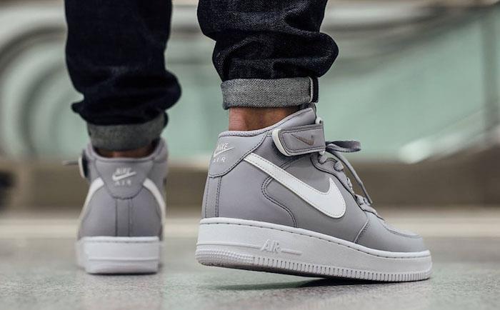 nike air force 1 retro grå hi