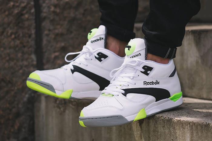 Reebok court -segerpump vit högsko för män